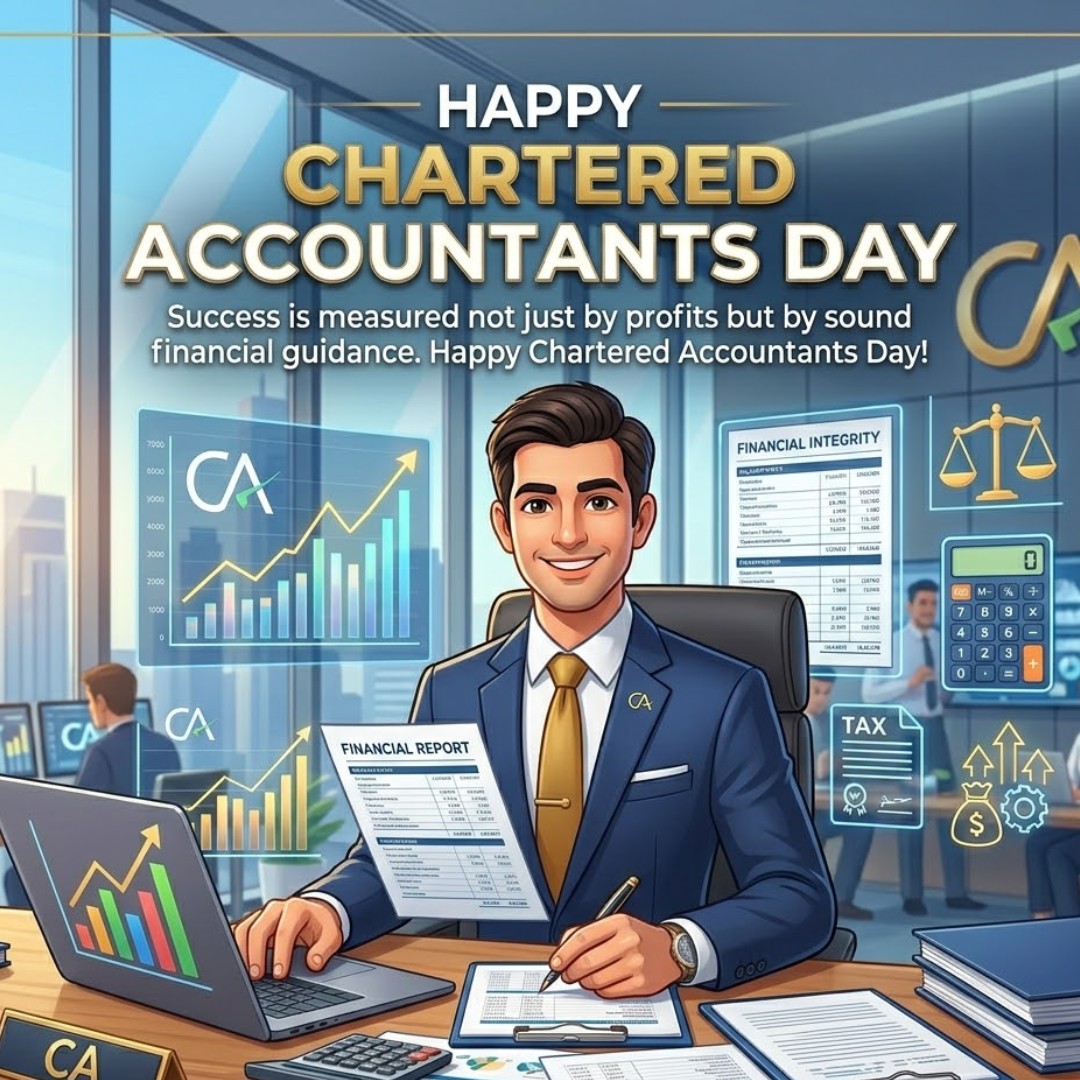 Success is measured not just by profits but by sound financial guidance. Happy Chartered Accountants Day!